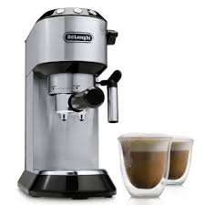 Gevi espresso machine 15 bar coffee maker with foaming milk frother wand for espresso, cappuccino, latte, steam espresso maker for home barista, 1.5l removable water tank, stainless steel,silver,1050w. Delonghi Dedica Espresso And Cappuccino Machine Sam S Club