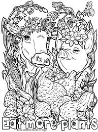 Printable Vegan Coloring Page A Mindfulness Activity For Kids Coloring Pages Free Printable Coloring Pages Kids Coloring Books
