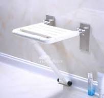 Solid Handicap Shower Seat Wall Mount Bathroom