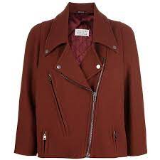 Maison Martin Margiela Wool Biker Jacket Biker Jacket Jackets Womens Biker Jacket