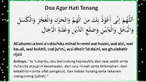 Doa Agar Hati Tenang Youtube