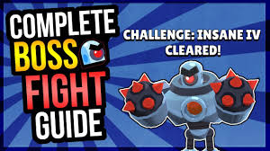 Note that the two characters aren't meant to be a set: How To Beat Boss Fight Best Brawlers Tips Insane Iv Cleared Brawl Stars Youtube