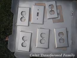Cover Girl Color Transformed Family Painting Plastic Spray Paint Plastic Light Switch Covers Diy