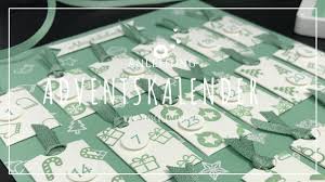 Adventskalender Ohne Schokolade Stampin Up Action Adventskalender Schokolade Adventkalender Adventskalender