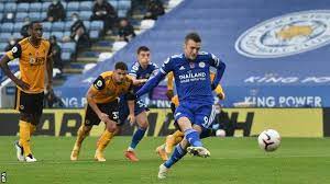 Jun 18, 2021 · leicester city will begin the 2021/22 premier league season by entertaining wolves at the king power stadium on august 14. Leicester City 1 0 Wolverhampton Wanderers Jamie Vardy Scores Controversial Penalty Bbc Sport