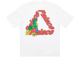 3d t shirts size clothing palace street wear women wear stockings short sleeves mens fashion grey. Palace Parrot Palace 3 T Shirt White Fw20