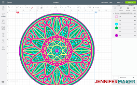 Download 3d Layered Mandalas How To Multilayer Mesmerize Jennifer Maker