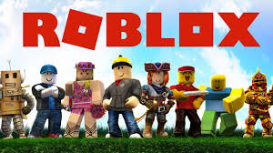 Smartphone showing the Roblox logo