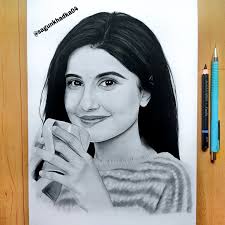 ✨ Behold the stunning portrait of Beautiful Pratima Adhikari  (@pratimaadhikary ) , brought to life with the artistic flair of  @sagunkhadka04 🎨. Her presence lights up the tech world