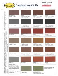 Stamping Packet And Color Chart Buesser Concrete