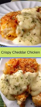 Crispy Cheddar Chicken Easy Recipes Easy Chicken Recipes Chicken Dinner Recipes Chicken Recipes