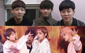 Maybe you would like to learn more about one of these? Netizens Talk About Jimin V And Jungkook S Glow Up And Fans Say They Feel Like Proud Mothers Seeing Bts S Maknae Line Mature Allkpop