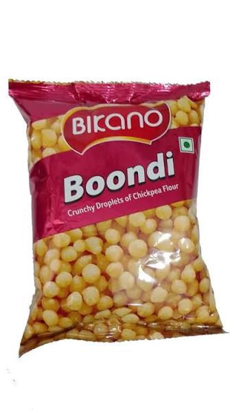 BIKANO BOONDI CRUNCHY DROPLETS OF CHICKPEA FLOUR 225G.