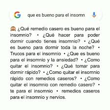 Que Es Bueno Para El Insomnio Superandoteatimismo