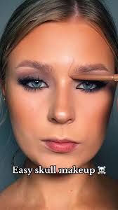 Easy Skull Makeup Tutorial