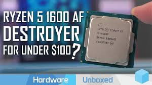 Please provide a valid price range. Intel Core I3 9100f Vs Ryzen 5 1600 Af Battle Of The Budget Cpus Techspot Forums