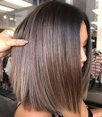 Chocolate Dark Brown Bob Human Hair Wig Lace Front Wig Short Ombre Bob Wig Light Brown Hair Brown Hair Balayage Hair Highlights