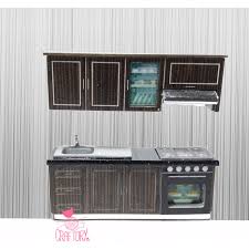 Maybe you would like to learn more about one of these? Jual Maket Kitchen Set Bentuk Lurus 1 50 Kitchen Set Miniatur Dapur Kota Bandung Craftory Id Tokopedia