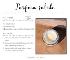 Diy Faire Son Parfum Solide Au Naturel Hana In The Woods En 2020 Recettes De Parfum Parfum Solide Parfum