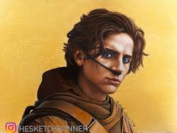 Hi all! I just wanted to introduce myself and share one of my favorite Dune  fan art representation of Paul. (*Sorry I don't know the artist otherwise  I'd credit*)