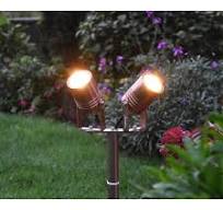 AlvaLED - Adjustable Twin Spike Light (GU10 / 240V) - Black / Green /  Titanium Silver / Cocoa Copper