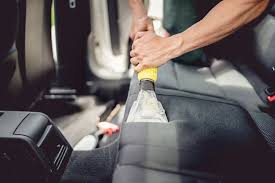There was a lot of orange gunk coming out of those seats. Car Upholstery Cleaning Services London Mobile Car Cleaning