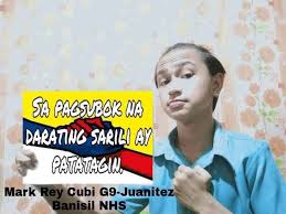 Maybe you would like to learn more about one of these? Tingnan Mga Slogan Na Gawa Ng Grade 9 Deped Philippines Facebook