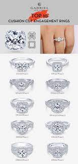 Pin On Cushion Engagement Ring