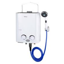 Qlima Tragbarer Gas Durchlauferhitzer Pgwh 1010 Weiss In 2020 Durchlauferhitzer Camping Autos