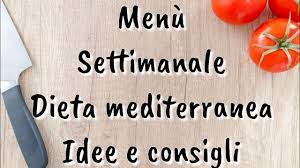 Check spelling or type a new query. Menu Settimanale Dieta Mediterranea Youtube