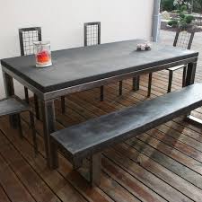 52 idees deco de table table a manger en beton table salle a manger table beton