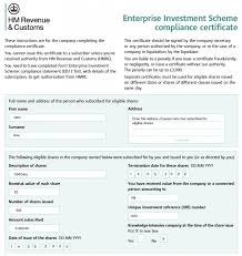 Eis investments qualify for other reliefs like, cgt deferral relief for the life of the investment and tax relief for any losses made on the shares bought. A Step By Step Guide To Completing An Eis Certificate