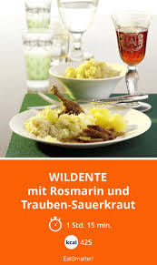 Wildente Rezept Rezepte Essen Lebensmittel Essen