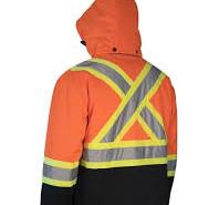 Veste chauffante softshell hivernale haute visibilité