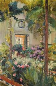 A Garden To Walk In And Immensity To Dream In A Garden To Walk In And Immensity To Dream In What More Could He Ask A Few Flowers At His Feet And Above Him The Sta Spanish Art Art Impressionist Paintings
