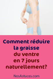 Perdre du ventre c'est facile ! Comment Reduire La Graisse Du Ventre En 7 Jours Naturellement Perte De Poids Ventre Graisse