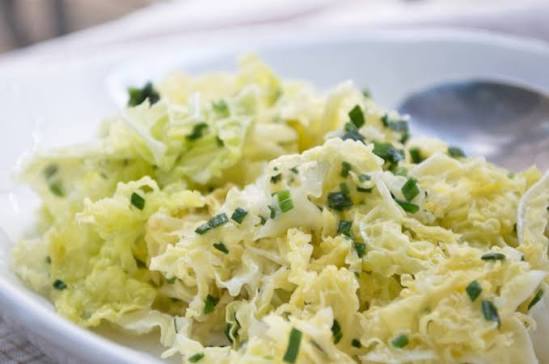 Savoy Cabbage Salad