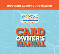 13,643 likes · 204 talking about this · 5,824 were here. Broward County Library Card Owner S Manual By Broward County Library Issuu