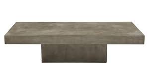 Product title jaxpety metal x frame coffee table wood rectangle coffee table in gray wash with black painted hardware average rating: Element Rectangular Grey Concrete Coffee Table