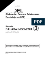 Silabus marbi bahasa indonesia kelas 8 : Silabus Rpp Bahasa Indonesia Smp Kelas Viii