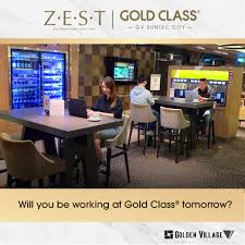 Z E S T Gold Class Our New Co Working Golden Village Mr Popcorn Facebook