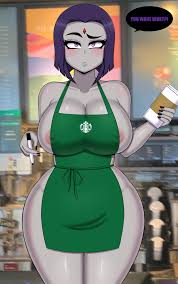 Raven Starbucks (drunkavocado) : rTeenTitansPorn