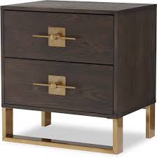 Ophir Bedside Table 2 Drawers Dark Brown Oak And Brass Bedside Tables Notice:the articles, pictures, news, opinions, videos, or information posted on. ophir bedside table 2 drawers dark brown oak and brass