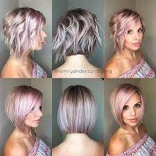 25 Short Layered Bob Hairstyles 2017 2018 The Best Short Hairstyles For Women 2017 2018 Casualsho Choppy Bob Hairstyles White Blonde Hair Bob Hairstyles