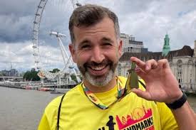 team fischer's baslow finish the london landmarks half marathon