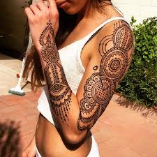 Valoriejeannn On Instagram Henna Hennasleeve Sleeve Henna Tattoo Sleeve Sleeve Tattoos Tattoos
