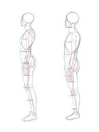 How to draw hands, step by step, drawing guide, by neekonoir. Side View Woman And Male Figure Drawing Reference Human Figure Drawing Body Reference Drawing