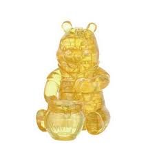 Image not available for color: Bepuzzled Original 3d Crystal Puzzle Winnie The Pooh Fun Yet Challenging Disney Brain Teaser That Will Test Your Skills And Imagination For Ages 12 Buy Online At Best Price In