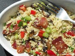 Maybe you would like to learn more about one of these? Couscous Salad With Bacon And Cremini Mushrooms The Hungry Mouse