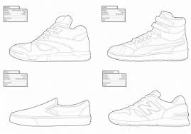 Download and print free printable shoes coloring pages. Vans Shoes Coloring Pages